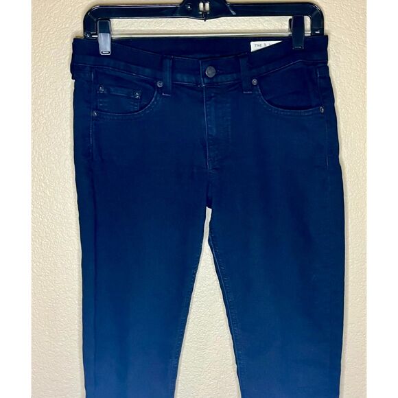 Rag & Bone Mid Rise Ankle Skinny Jeans Size 27 Liberty Black - Picture 3 of 9